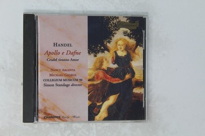 Handel Apollo E Dafne Crudel Tiranno Amor CD Chandos