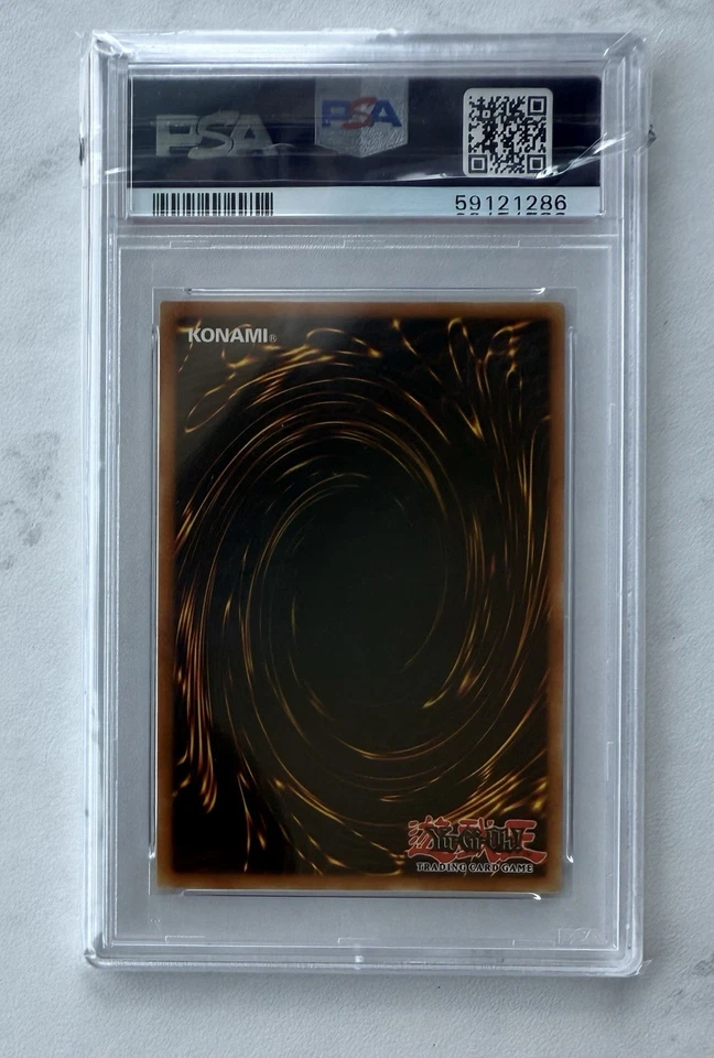 YUGIOH PSA 10 Mystical Space Typhoon 1st Edition 2002 Magic Ruler MRL Ultra Rare - Image 2 of 2