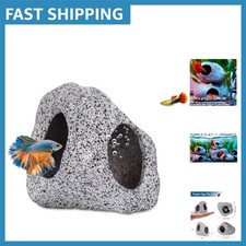 Medium Aquarium Decorations Cave - Perfect for Shrimp, Cichlids, and Betta