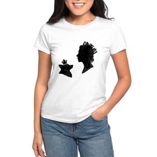 CafePress Queen And Corgi Women's T Shirt Women's T-Shirt 1187003803