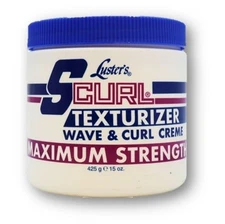 Luster's Scurl Texturizer Wave & Curl Creme Maximum Strength 15 oz | NEW