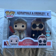 Funko Pop! Vinyl: Aziraphel & Crowley - 2 Pack for sale online | eBay