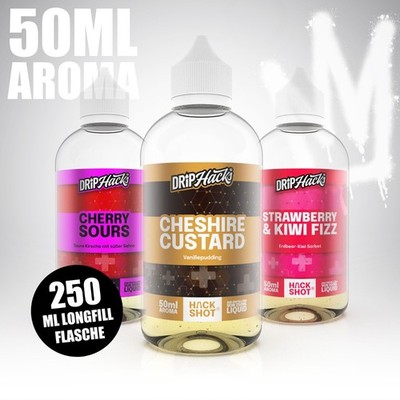 Drip Hacks Longfill Aroma 50ml in 250ml Flasche zum Mischen von Liquid