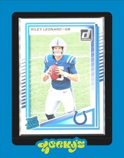 Riley Leonard 2025 Donruss Rated Rookie RC #341 Indianapolis Colts *314 $2MIN