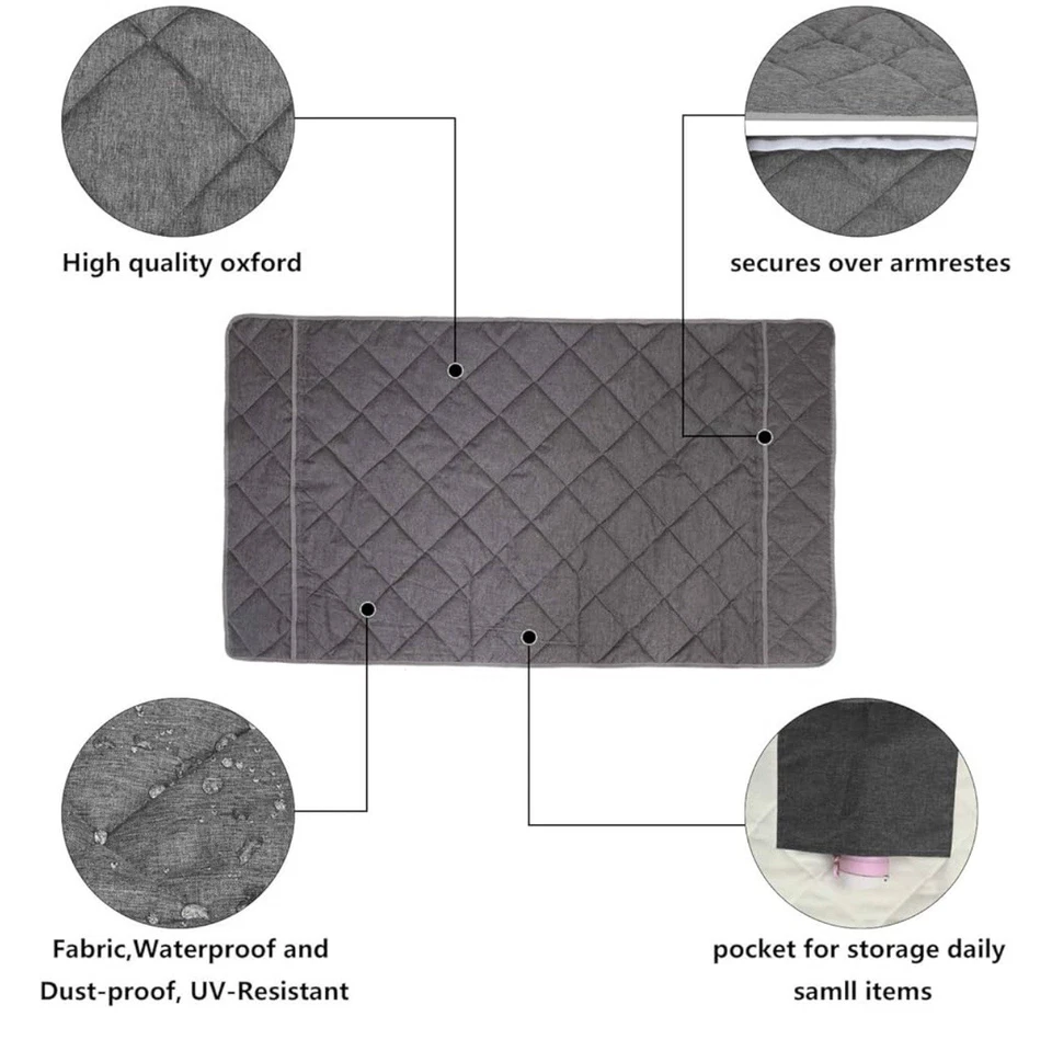 Fundas de asiento para carro de golf, cubierta de asiento EZGO, manta de asiento para carro de golf, deportes de viaje... Foto 4 de 4