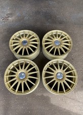 Team Dynamics 17”Alloy Wheels 5x100 Fit Impreza Wrx Sti Gc8 Bug Blob X4