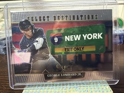 2025 Panini Select George Lombard Jr. Select Destinations New York Yankees