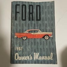 Ford 1957 Owners Manual