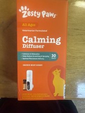 Zesty Paws Calming Diffuser 30 Days Orchid Mist Cats All Ages Unopened