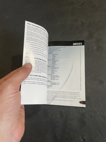 espn nfl primetime 2002 Xbox Manual Only - Picture 2 of 5