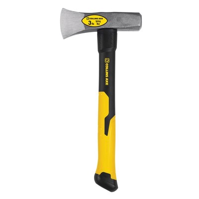Collins 3 lb Splitting Maul 16 in. Fiberglass Handle (Pack of 3)