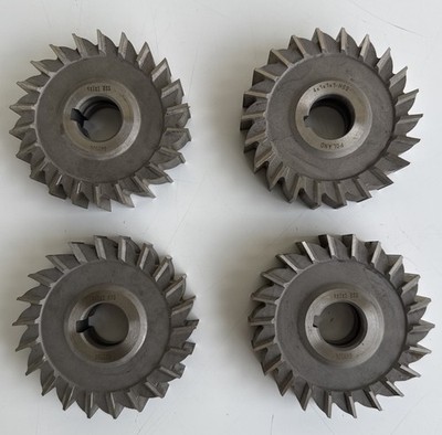 Dolfa Straight Tooth Side Milling Cutter 4''x 1''x 1'' HSS 5-706-310 Poland (x4)