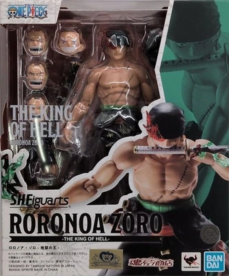 NEU Bandai S.H.Figuarts Roronoa Zoro The King of Hell One Piece Actionfigur - Bild 1 von 4