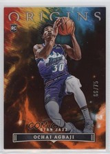 2022-23 Panini Origins Orange 66/75 Ochai Agbaji #66 0x49