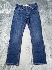 Levis Strauss 511 Slim Fit Jeans Youth 10 Reg Blue Denim School Play Whiskering