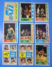 1974 TOPPS BASKETBALL 18 CARD LOT EX-MINT  2.00 ship BOB LANIER