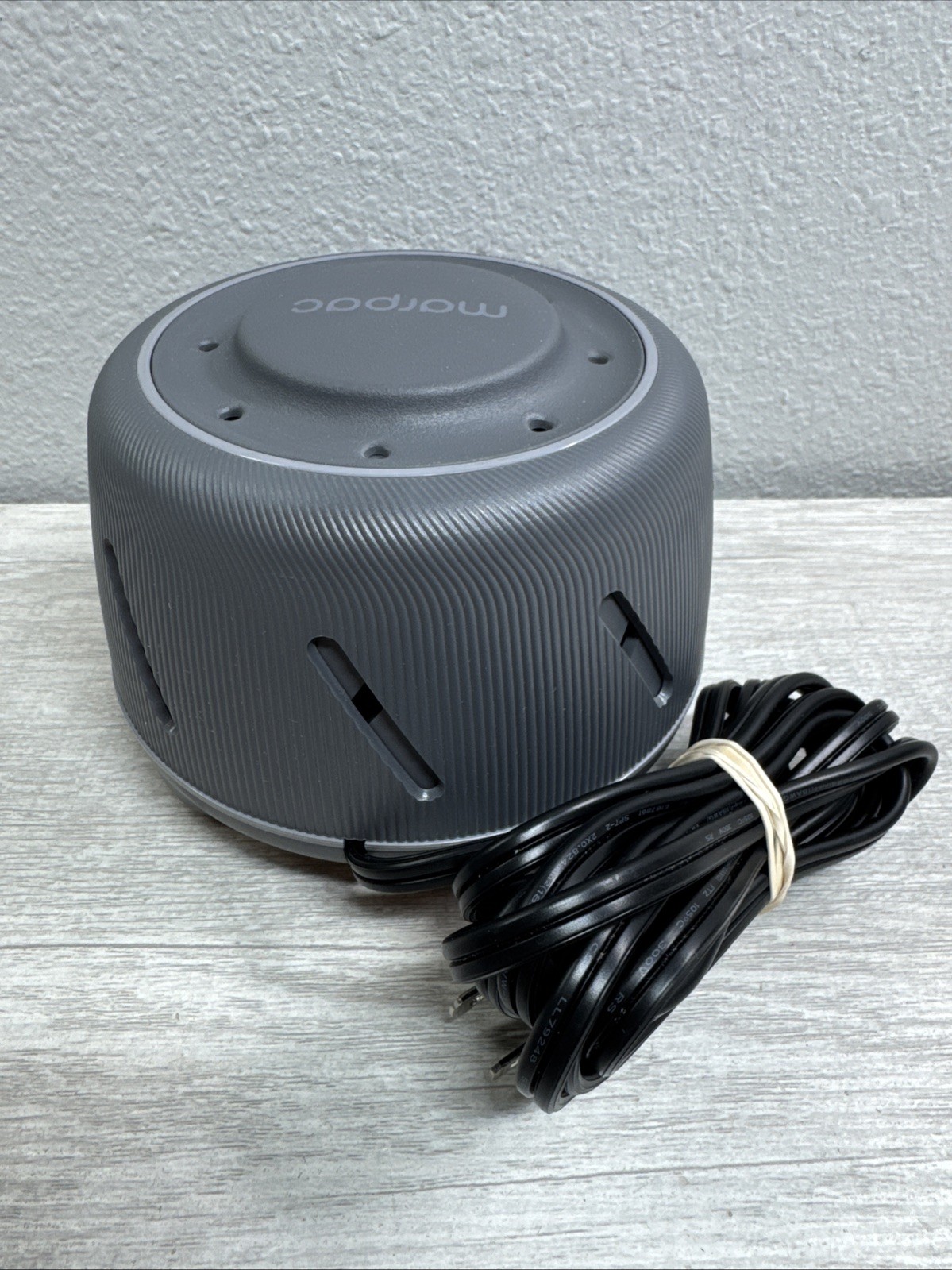 Yogasleep Dohm White  Noise Machine –Model EM1DSUSCH – Tested Works – Gray