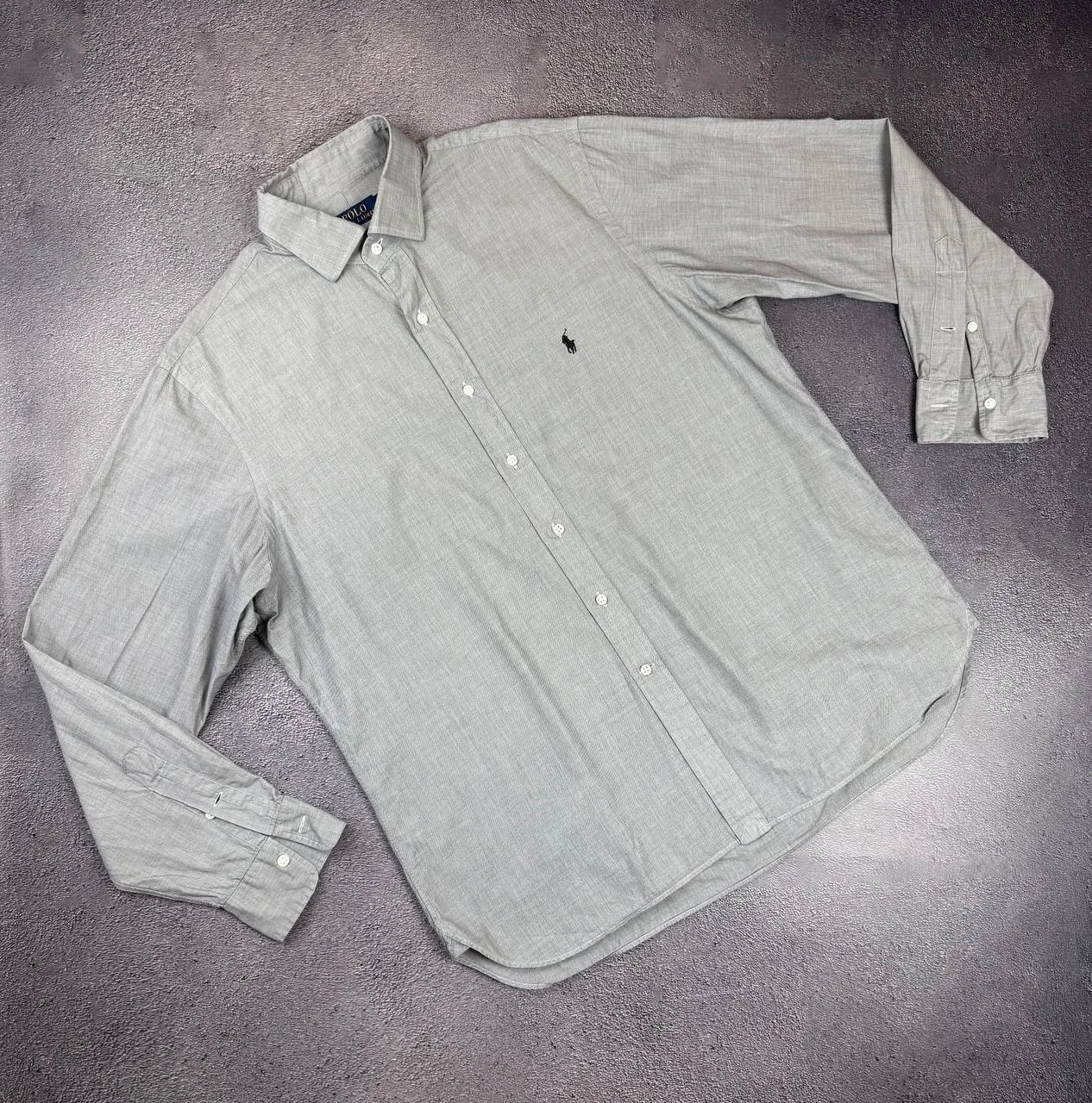 Polo Ralph Lauren Button Up Gray Shirt size XL