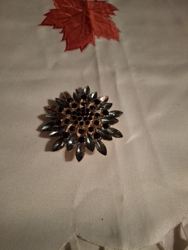 Crystal Brooch Pin
