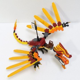 LEGO NINJAGO The Golden Weapons Fire Temple 2507 Destiny's Bounty 9446 As Is