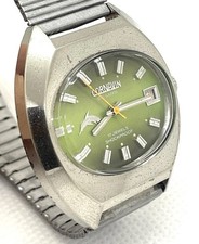 Great CORNAVIN VINTAGE MEN'S TV WATCH - Orologio da uomo OROLOGIO anni 70 MANO vento Swiss made