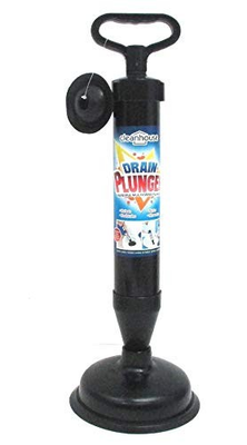 #ad High Pressure Powerful Pump Multi Drain Plunger Bathroom Kitchen Toilet Black $29.09