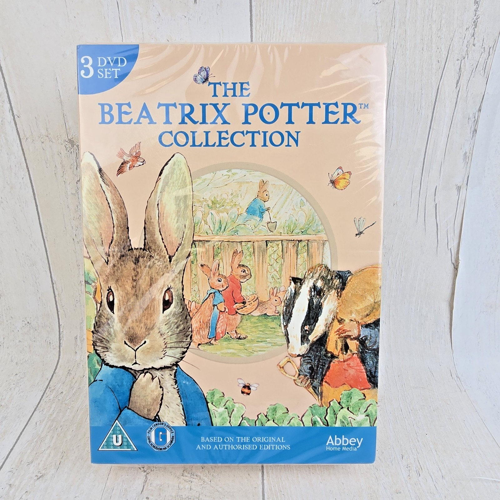 NEW The Beatrix Potter Collection - 3 DVD Set - Peter Rabbit, Mrs Tiggy Winkle