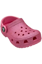 Crocs Toddlers Girl's Classic Glitter Clog Pink