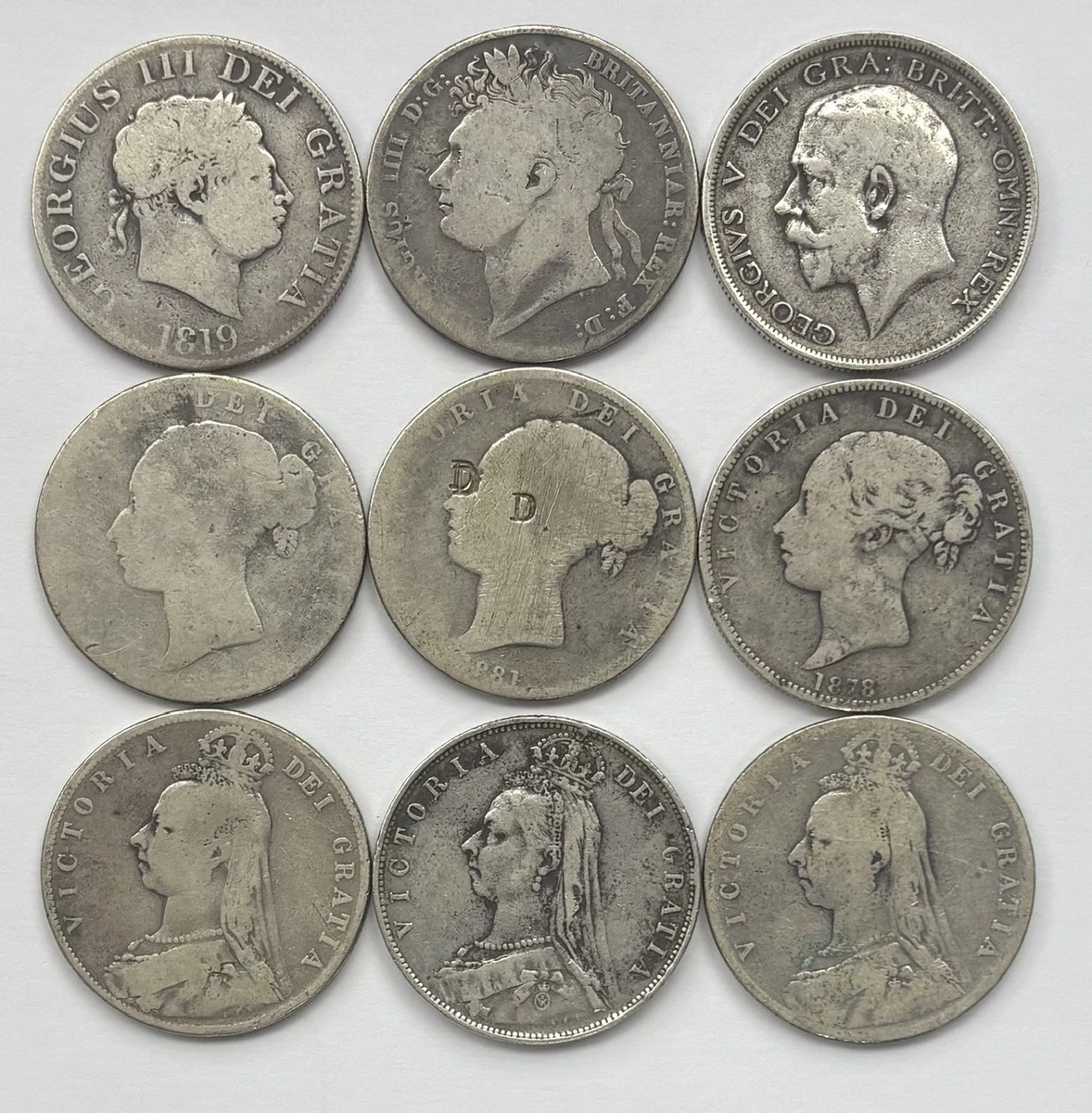 1889 Year UK Half Crown Coins for sale | eBay