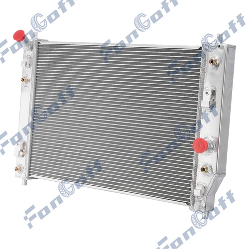 Ventilador de cubierta de radiador de aluminio de 4 filas para Chevy Corvette C6 2005-2013 5,3 6,0 6,2 L - Imagen 21 de 21