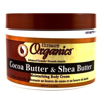 ultimate organics cocoa and shea butter