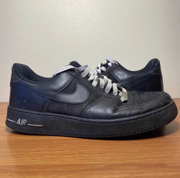 Black forces shoes top