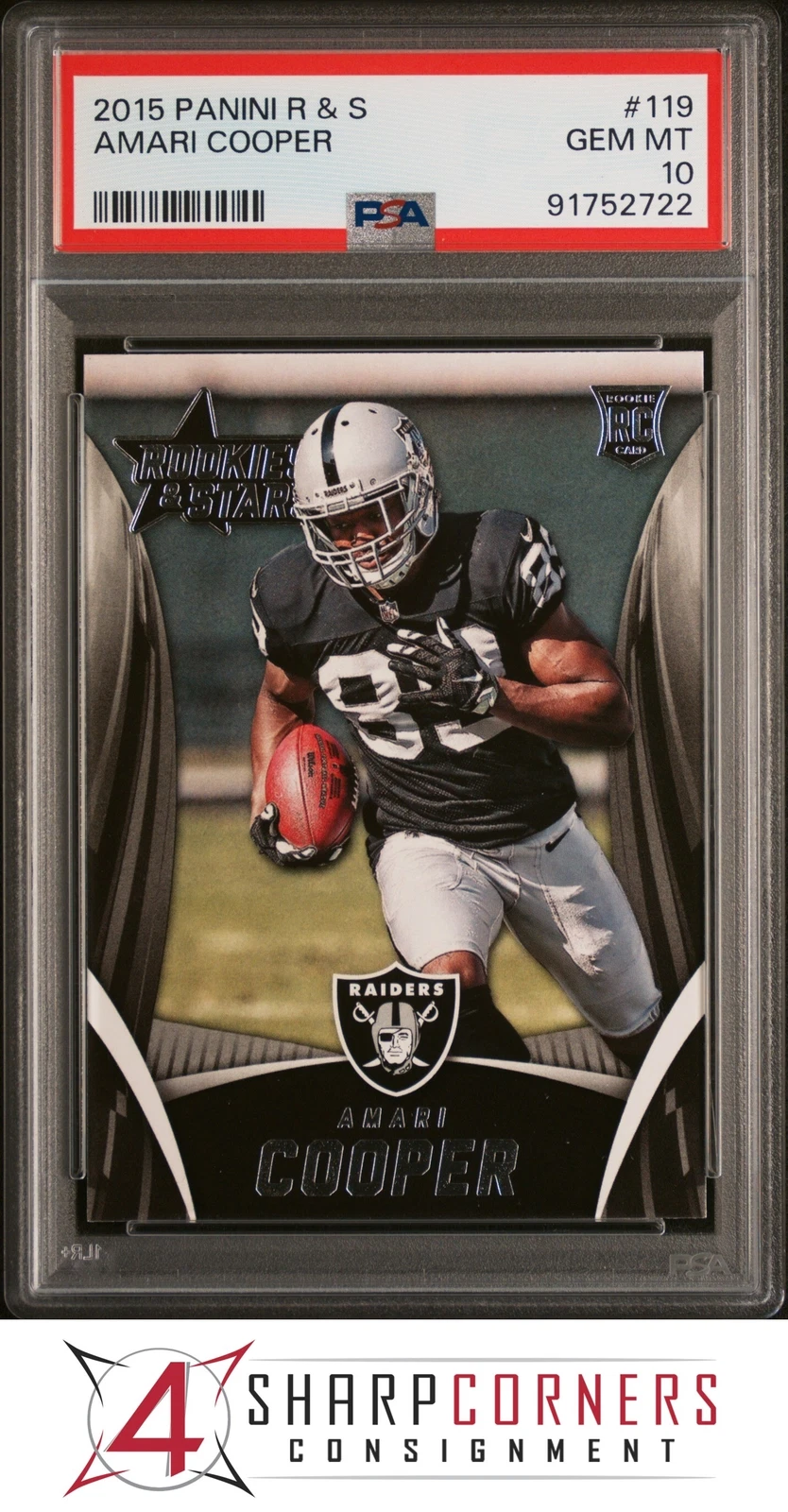 Amari Cooper Panini Rookies & Stars #119 Base