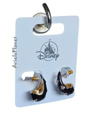 Disney Parks Mickey Mouse Allover Rhinestones Tear Drop Earrings