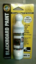Crafty Dab Blackboard Paint, Washable, White, Great for Auto, Windows, FREE SHIP