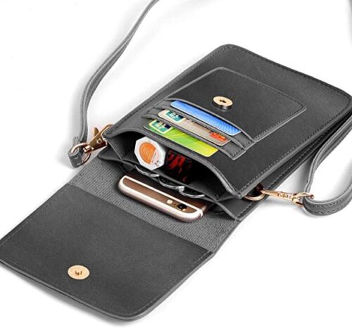Cellphone Crossbody Touch-Screen Purse Wallet - Picture 2 of 10