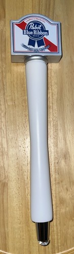 Pabst Blue Ribbon Beer Tap Two Sided Pull Handle Classic Look 12" Tall Brand New - Picture 2 of 5