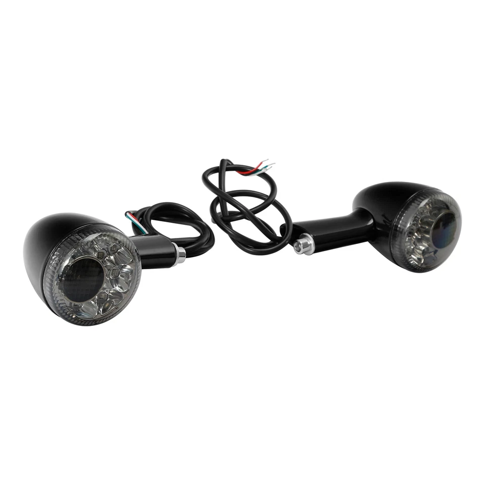 Задние указатели поворота светодиодные дымчатые подходят для Harley Sportster XL 883 1200 1992-2022 - Изображение 2 из 4