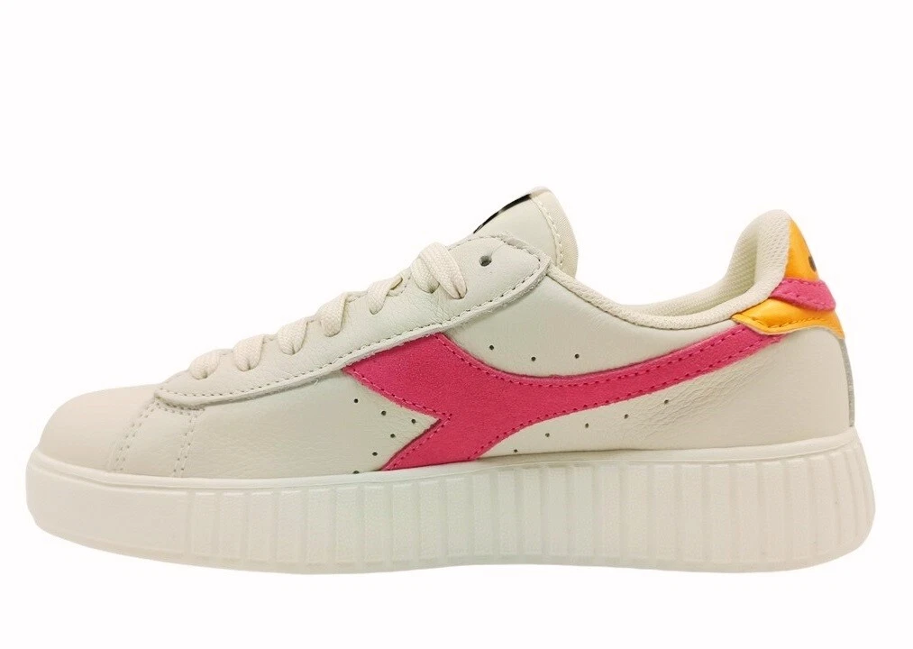 Diadora basse shop bianche