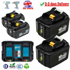 For Makita 18V 9.0Ah LXT Li-ion Battery BL1830 BL1840 BL1850 BL1860B/Charger New