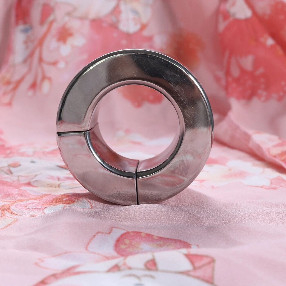 Heavy Duty Magnetic Stainless Steel Ball Stretcher Penis Cock Ring heavy-duty-magnetic-stainless-steel-ball-stretcher-penis-cock-ring