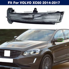 For Volvo XC60 2014-2017 Left Driver Side Mirror Lights Turn Signal Lamps LED