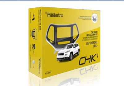 iDatalink Maestro KIT-CHK1 Factory  Adapter Install Radio in 2014+ Jeep Cherokee