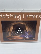 Preschool Children  s Busy Book Activity Game Alphabet Educational Match Letters