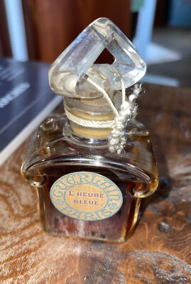Vintage Guerlain L'Heure Bleue 30 ml 1 oz Parfum Extrait Baccarat