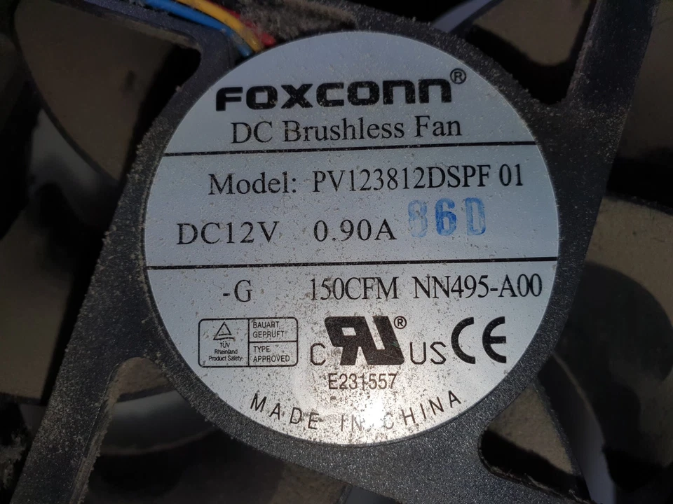 Foxconn Typ-PV123812DSPF 01 Gehäuselüfter (OB73) - Bild 2 von 4