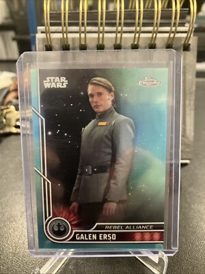 Galen Erso 2023 Topps Star Wars Chrome #20 Aqua Refractors /199