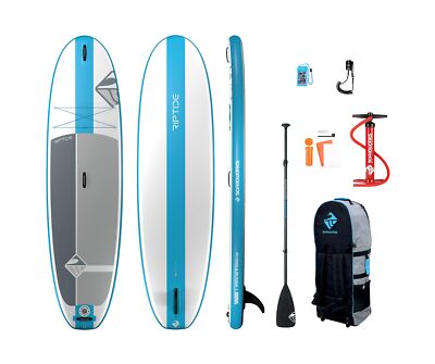 Boardworks SHUBU Riptide Inflatable Stand-Up Paddle Board (iSUP) | SUP Packag...