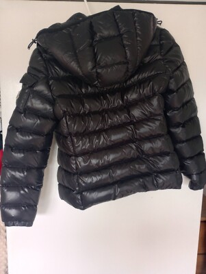 Black Moncler Bady Short Down Puffer Jacket Size 1 | eBay
