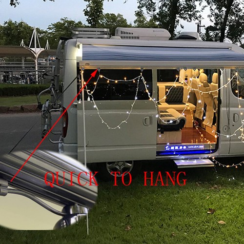 10pcs Camping Awning Hooks Clips RV Tent Hangers Hang Umbrellas Scarves Handbags - Picture 3 of 13